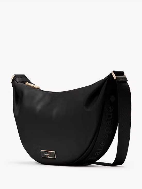 kate spade Handbags - ♠️Kate Spade Carter Nylon Medium Sling Bag, Black NWT